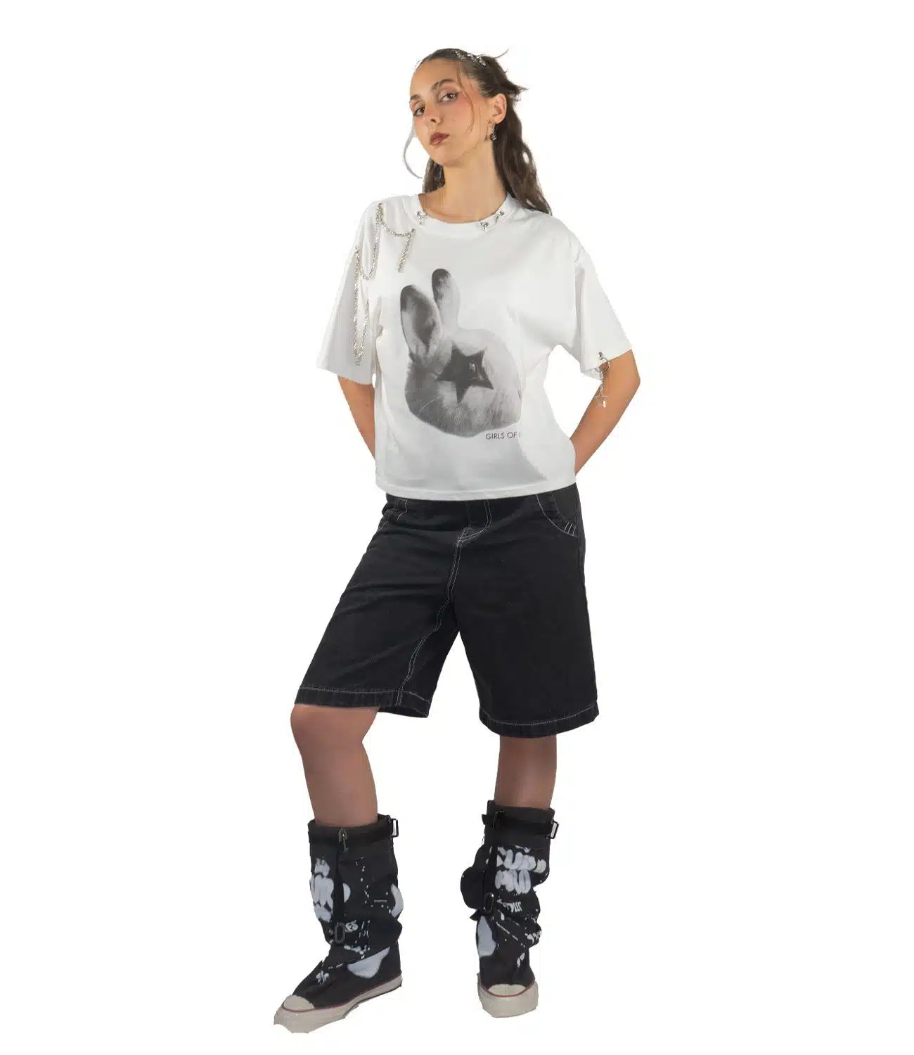 BUNNY OVERSIZED TEE